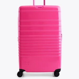 Beis Barbie pink large luggage 29” suitcase